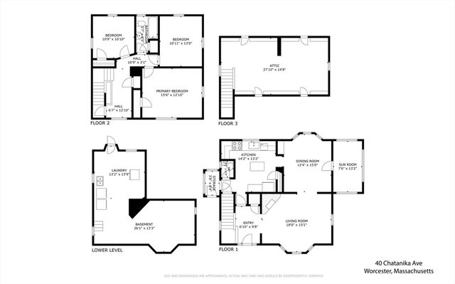 40 Chatanika Ave, Worcester, MA 01602