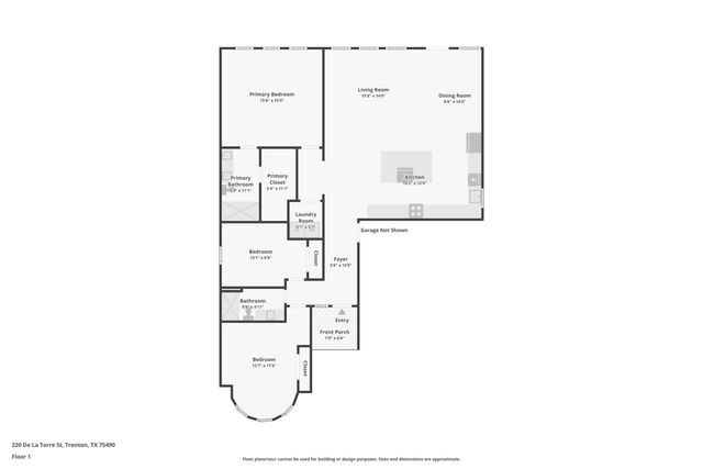 220 Delatorre Street, Trenton, TX 75490