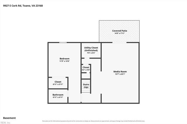9927 E Cork RD, Toano, VA 23168
