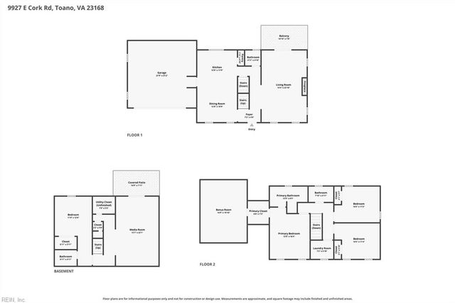 9927 E Cork RD, Toano, VA 23168