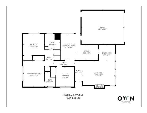 1960 Earl Avenue, San Bruno, CA 94066