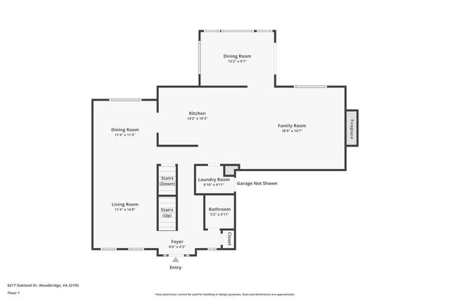 6217 OAKLAND DR, Woodbridge, VA 22193