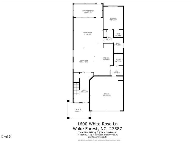 1600 White Rose Lane, Wake Forest, NC 27587