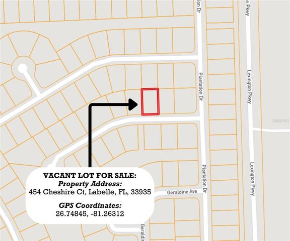 454 CHESHIRE COURT, Labelle, FL 33935