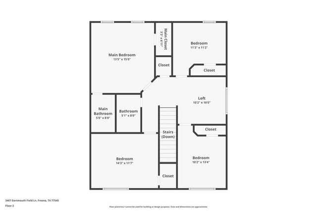 3407 Dartmouth Field Lane, Fresno, TX 77545