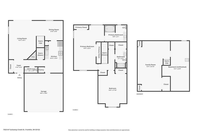 7533 W Tuckaway Creek DRIVE, Franklin, WI 53132