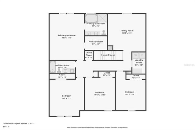 2575 AUBURN RIDGE DRIVE, Apopka, FL 32712