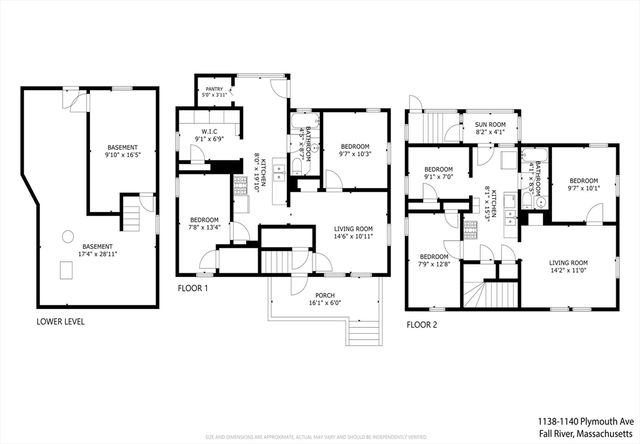 1138-1140 Plymouth Ave, Fall River, MA 02721