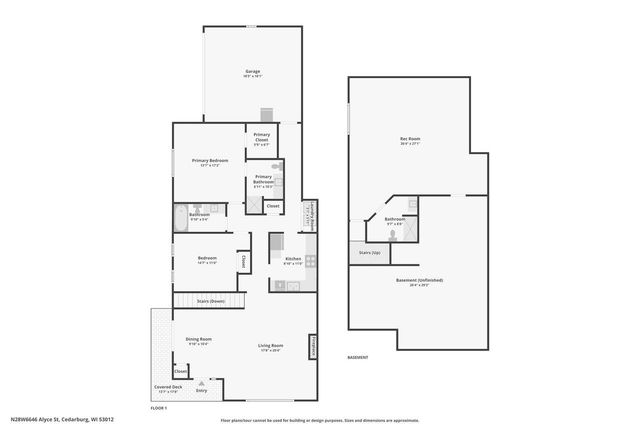 N28W6646 Alyce STREET, Cedarburg, WI 53012