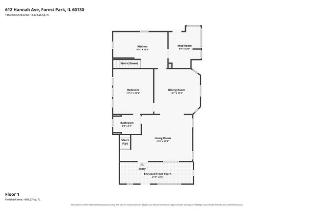 612 Hannah Avenue, Forest Park, IL 60130