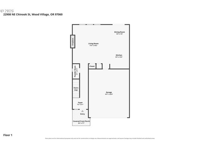 22908 Ne CHINOOK St, Wood Village, OR 97060