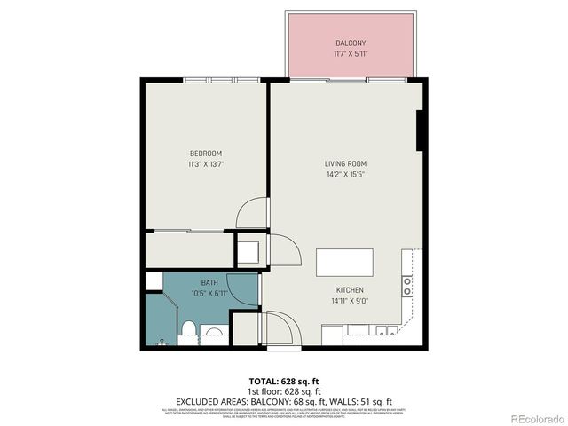 1950 N Logan St 708, Denver, CO 80203