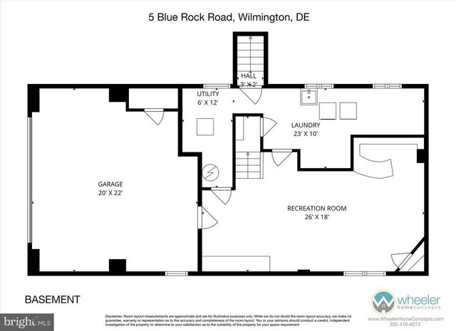 5 BLUE ROCK RD, Wilmington, DE 19809