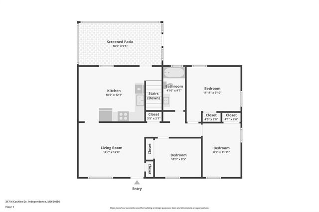 317 N Cochise Drive, Independence, MO 64056