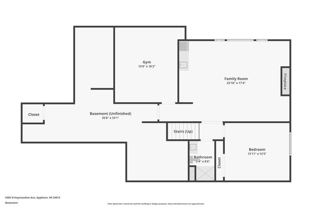 5465 N HAYMEADOW AVENUE, Appleton, WI 54913