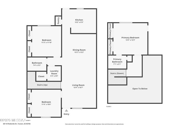 601 W Redondo Drive, Tucson, AZ 85705