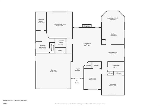 3909 Brunswick Lane, Norman, OK 73072