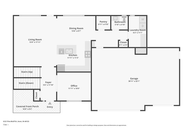 6121 Pine Bluff Drive, Avon, IN 46123