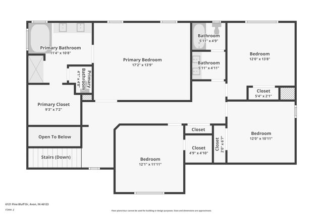 6121 Pine Bluff Drive, Avon, IN 46123