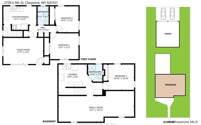 2709 E 9TH ST, Cheyenne, WY 82001