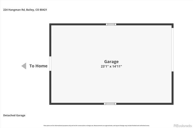224 Hangman Road, Bailey, CO 80421