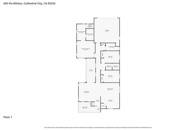 420 Via Milano, Cathedral City, CA 92234