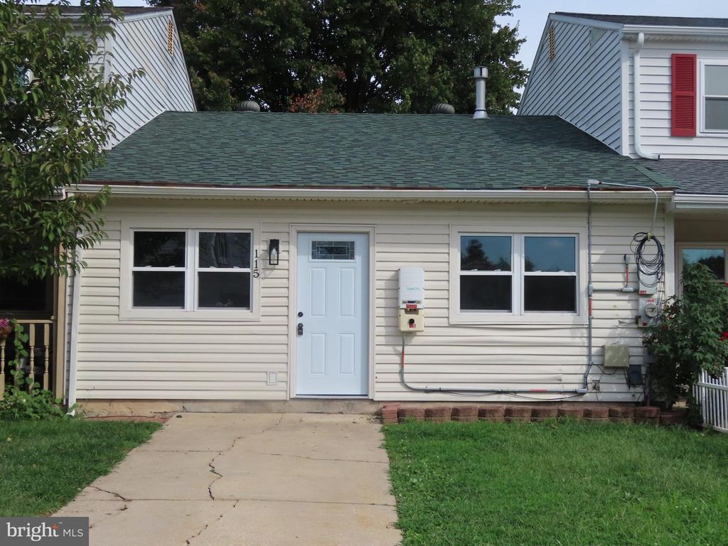 115 E BEAVER CT, Bear, DE 19701 — exterior