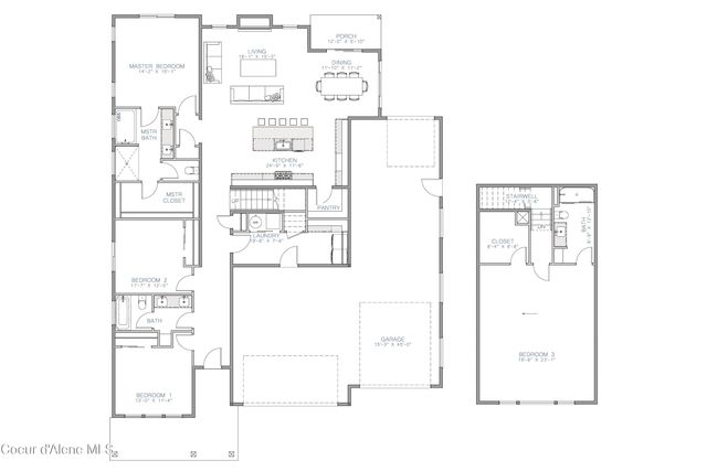 964 E STEEPLE CHASE RD, Hayden, ID 83835