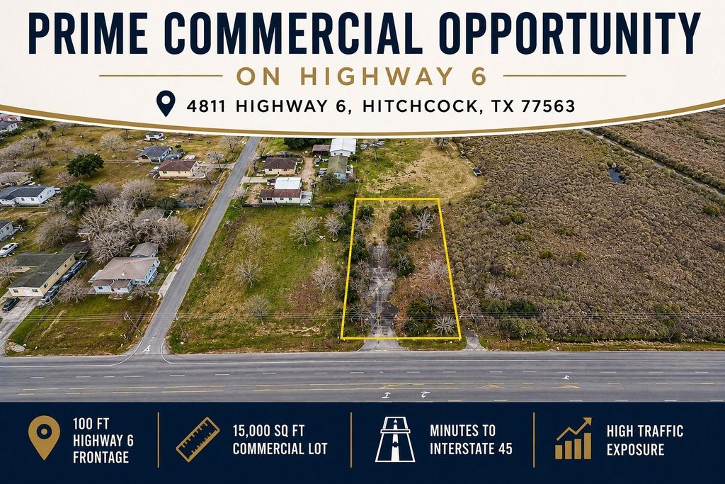 4811 Highway 6, Hitchcock, TX 77563