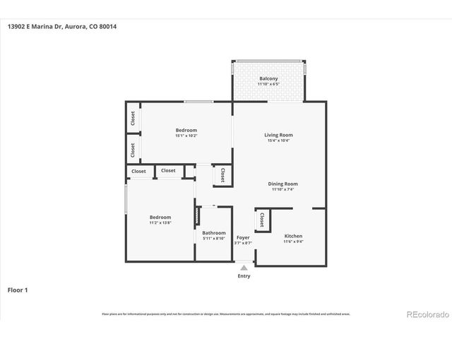 13902 E Marina Dr 311, Aurora, CO 80014