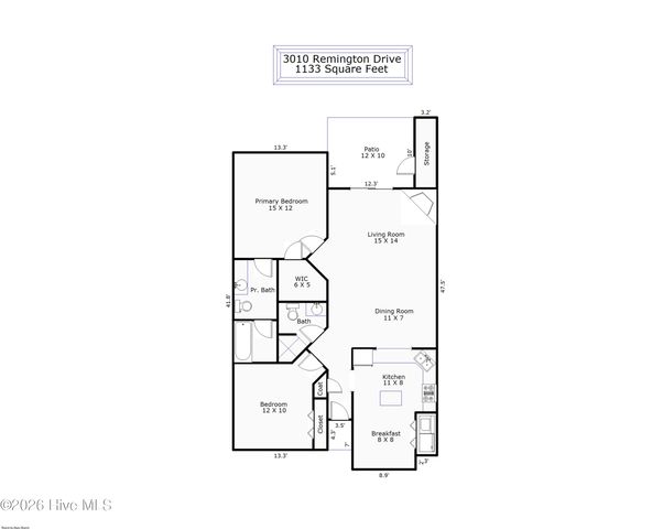 3010 Remington Drive, Wilmington, NC 28405