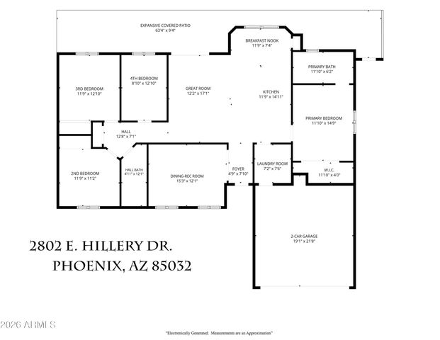 2802 E HILLERY Drive, Phoenix, AZ 85032