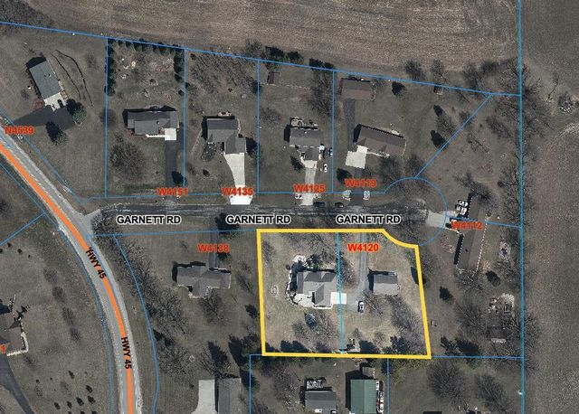 W4120 GARNETT ROAD, Eden, WI 53019