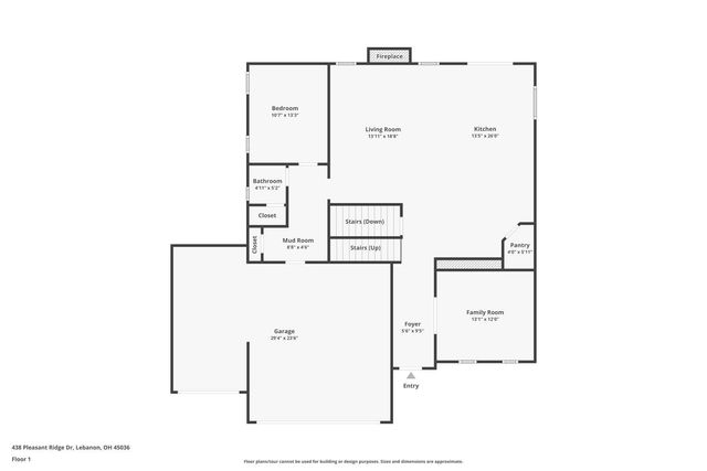 438 Pleasant Ridge Drive, Lebanon, OH 45036