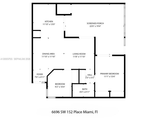 6696 SW 152nd Pl 27-96, Miami, FL 33193