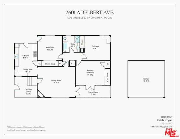 2601 Adelbert Avenue, Silver Lake, CA 90039