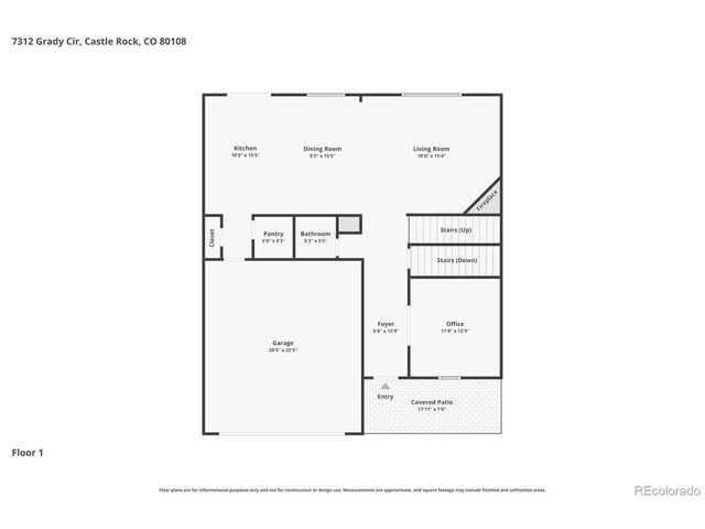 7312 Grady Cir, Castle Rock, CO 80108