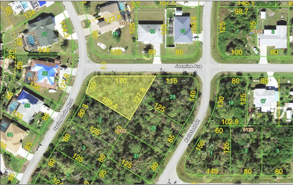 541 SPRING LAKE BOULEVARD NW, Port Charlotte, FL 33952