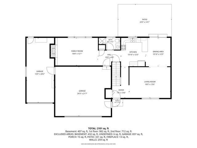 2810 RIVERIDGE LANE, Green Bay, WI 54313