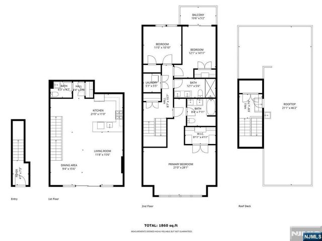 865 Summit Avenue 2, Jersey City, NJ 07307