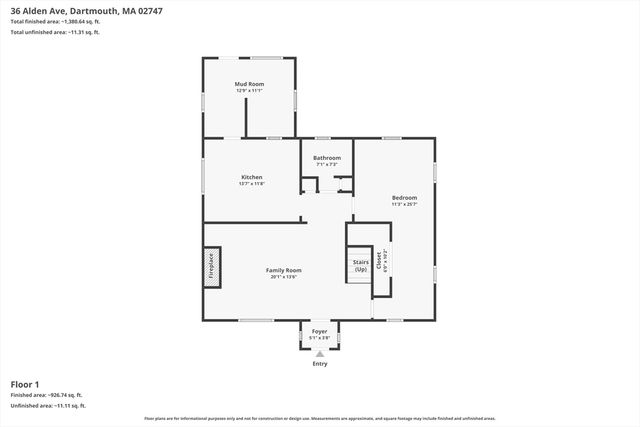 36 Alden Ave, Dartmouth, MA 02747