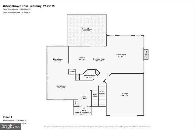 825 SANTMYER DR SE, Leesburg, VA 20175