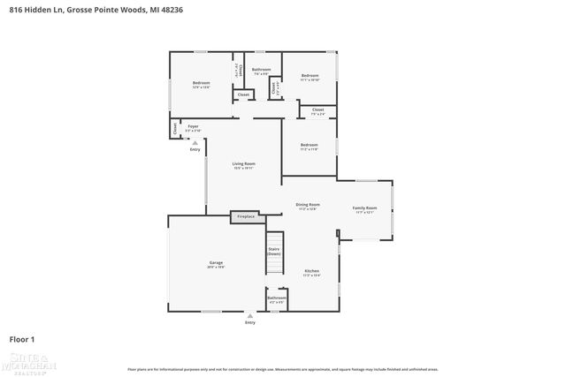 816 Hidden Lane, Grosse Pointe Woods, MI 48236