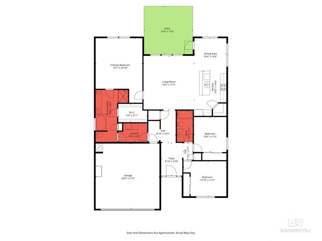 1861 Woodhinge Court, Semmes, AL 36575