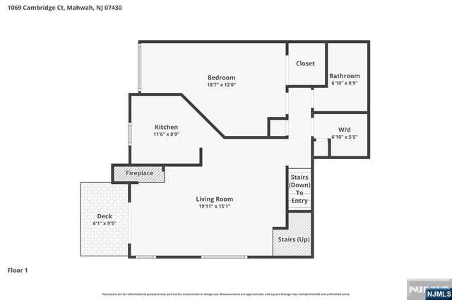 1069 Cambridge Court, Mahwah, NJ 07430