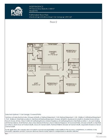 694 Stillwell Avenue, Elizabeth, CO 80107