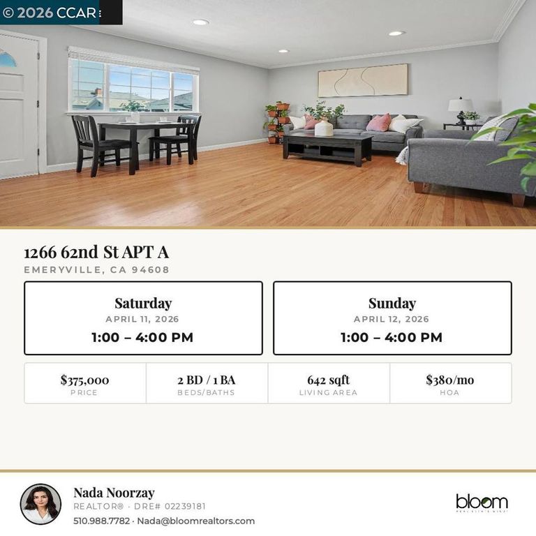 1266 62nd St A, Emeryville, CA 94608