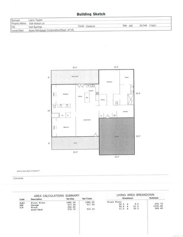 104 HINTON Lane, Hot Springs, AR 71901