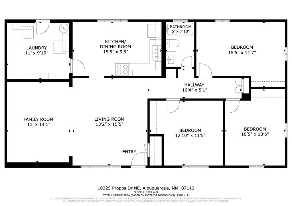 Image 37 of property listing at 10225 Propps Street NE, Albuquerque, NM 87112