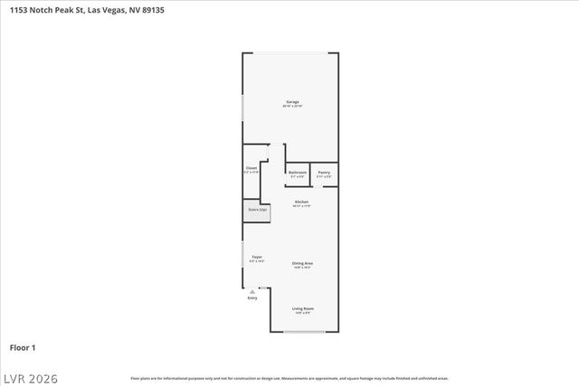 1153 Notch Peak Street 103, Las Vegas, NV 89135